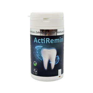 Remineralisierendes Zahnpulver zur intensiven und schonenden Zahnpflege. Ausgewählte Inhaltsstoffe schützen und reparieren strapazierten Zahnschmelz.